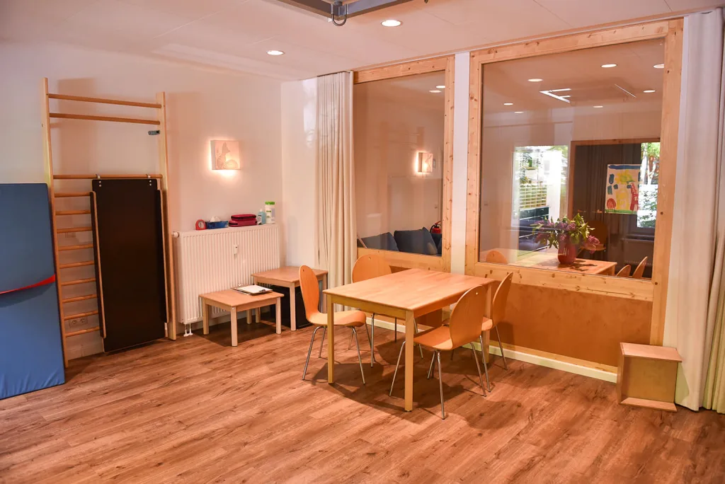 Fotoaufnahme des Innenbereiches des Kinderkompass